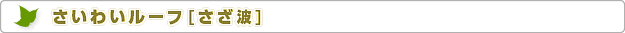 株式会社エコハウスエンジニア　さざ波